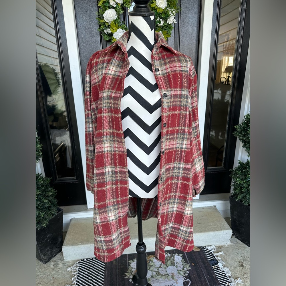 SALE!!! Soft flannel Shacket